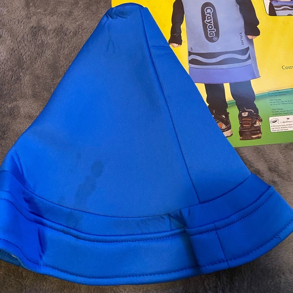 Halloween BLUE CRAYOLA toddler / kid costume - Picture 3 of 5